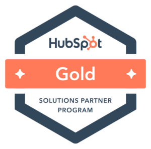 Hubspot Gold Partner badge Groningen