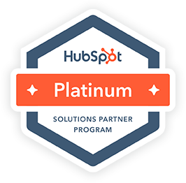 HubSpot platinum badge